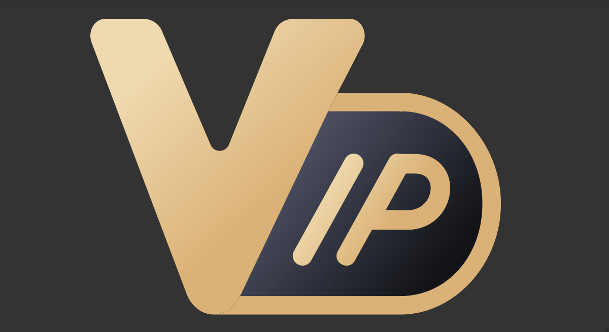 一个好看的VIP图标素材SVG格式 - 道言分享网